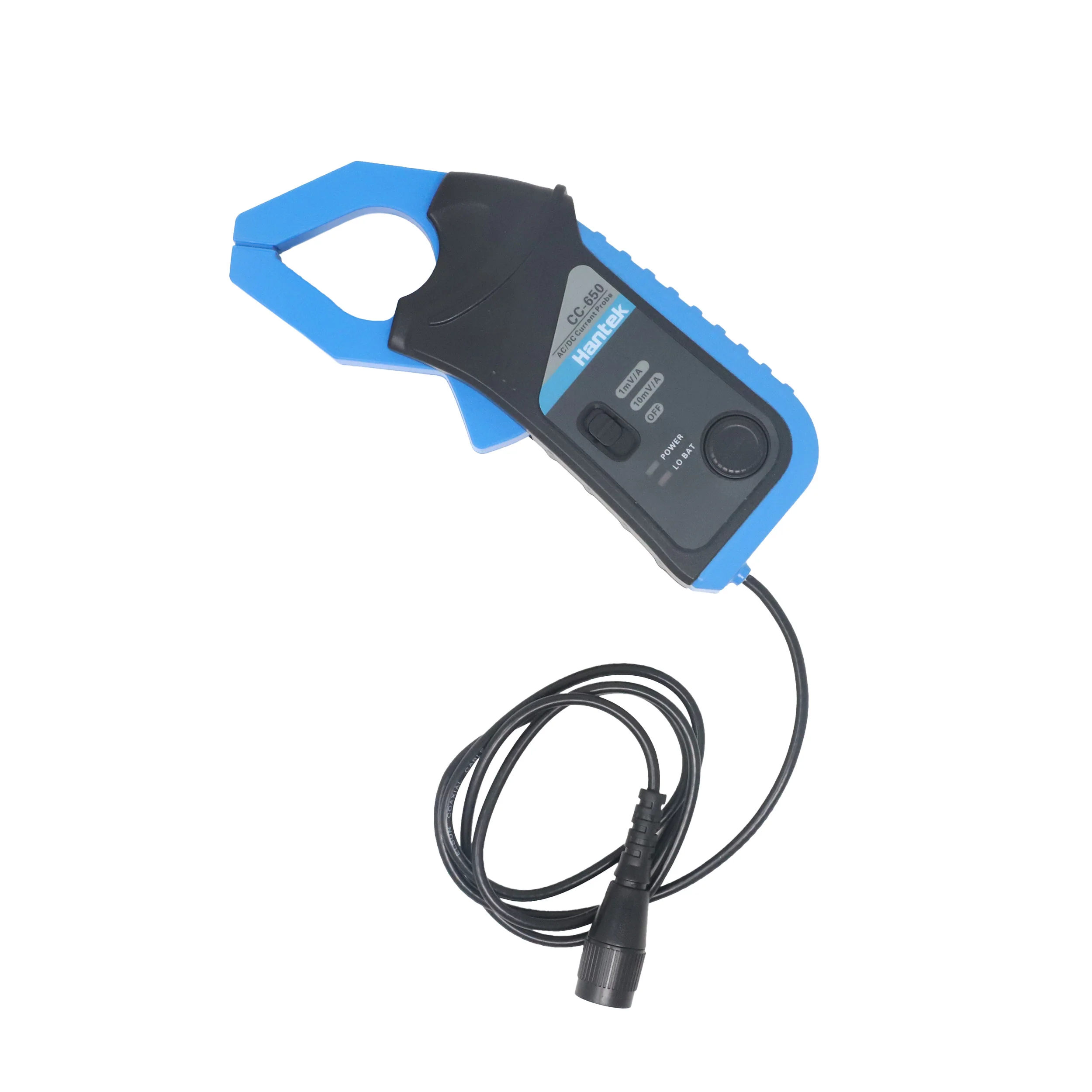 AC/DC Current Clamp, 400Hz Bandwidth, 1mV/10mA, 650A 2