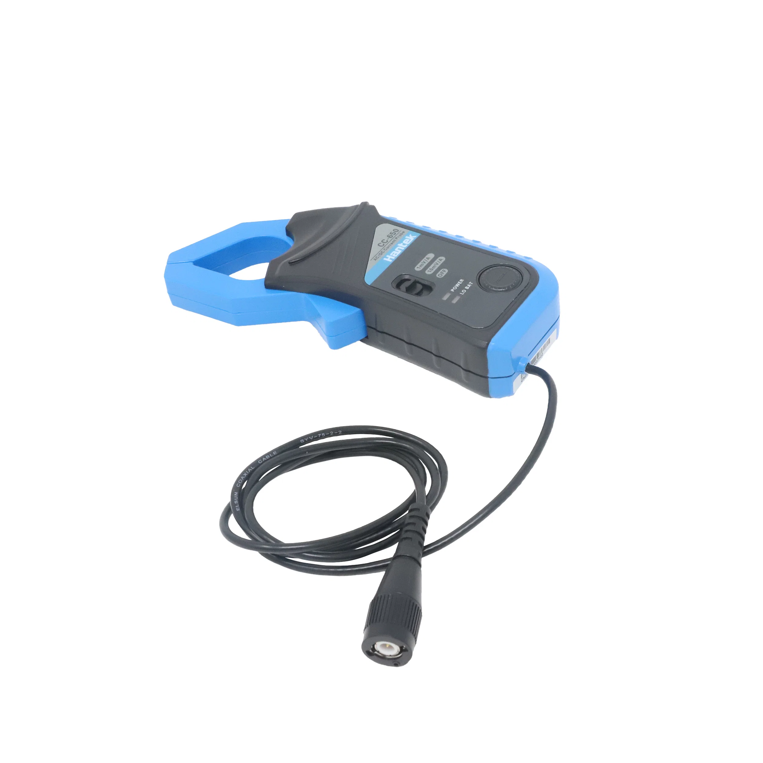AC/DC Current Clamp, 400Hz Bandwidth, 1mV/10mA, 650A 3
