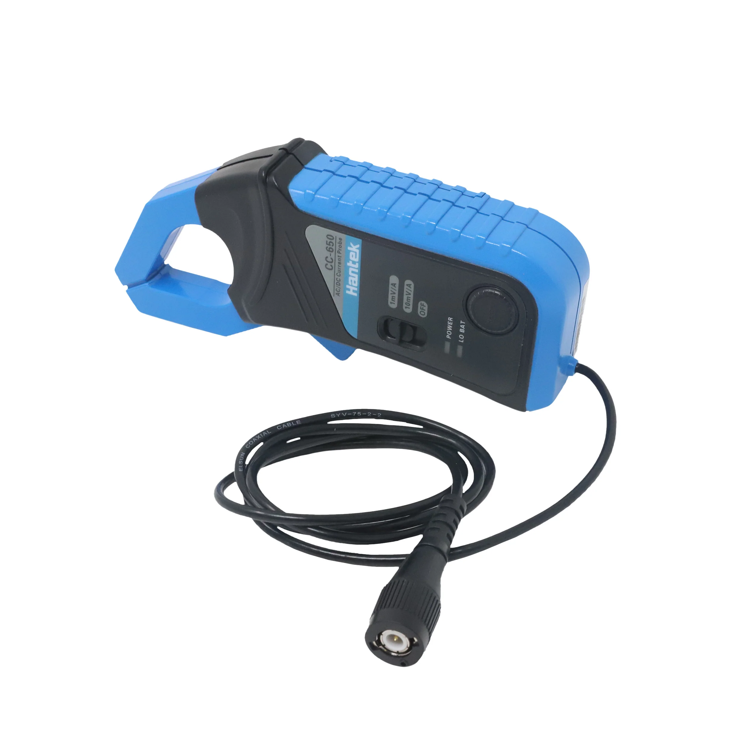 AC/DC Current Clamp, 400Hz Bandwidth, 1mV/10mA, 650A 4