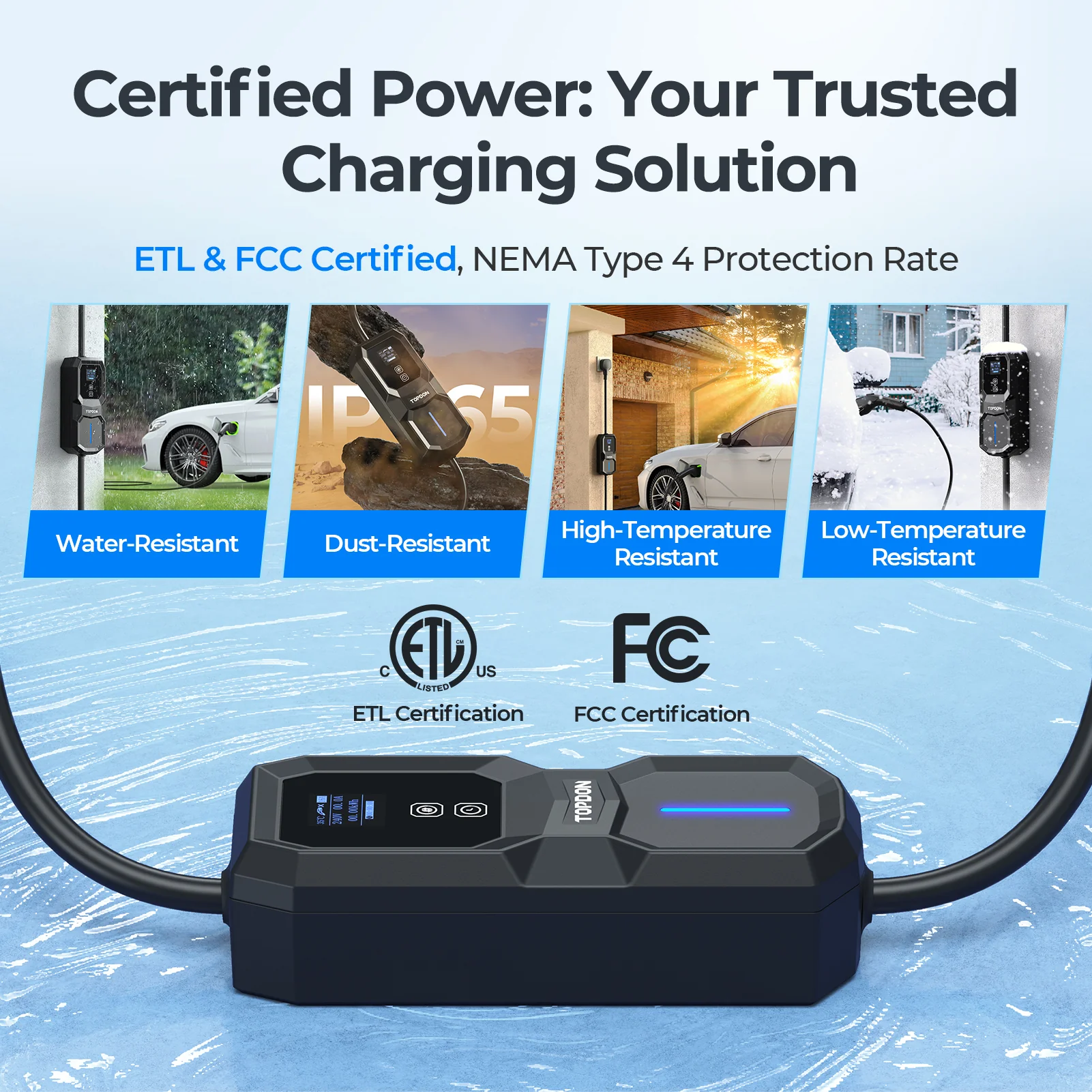 PulseQ AC Portable EV Charger 5