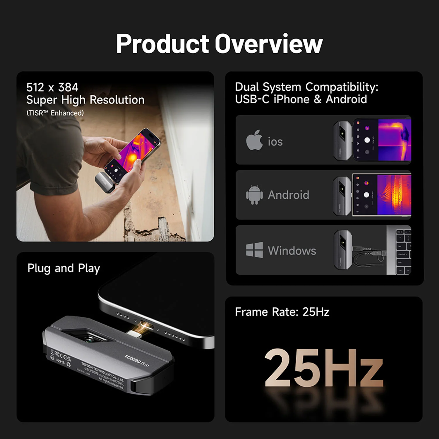 TC002C Duo (iOS & Android USB-C Devices) 5